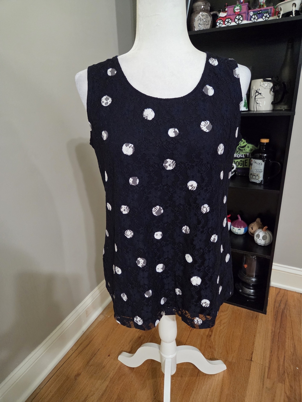 Susan Graver Lace Tank Set With Matching Cardigan